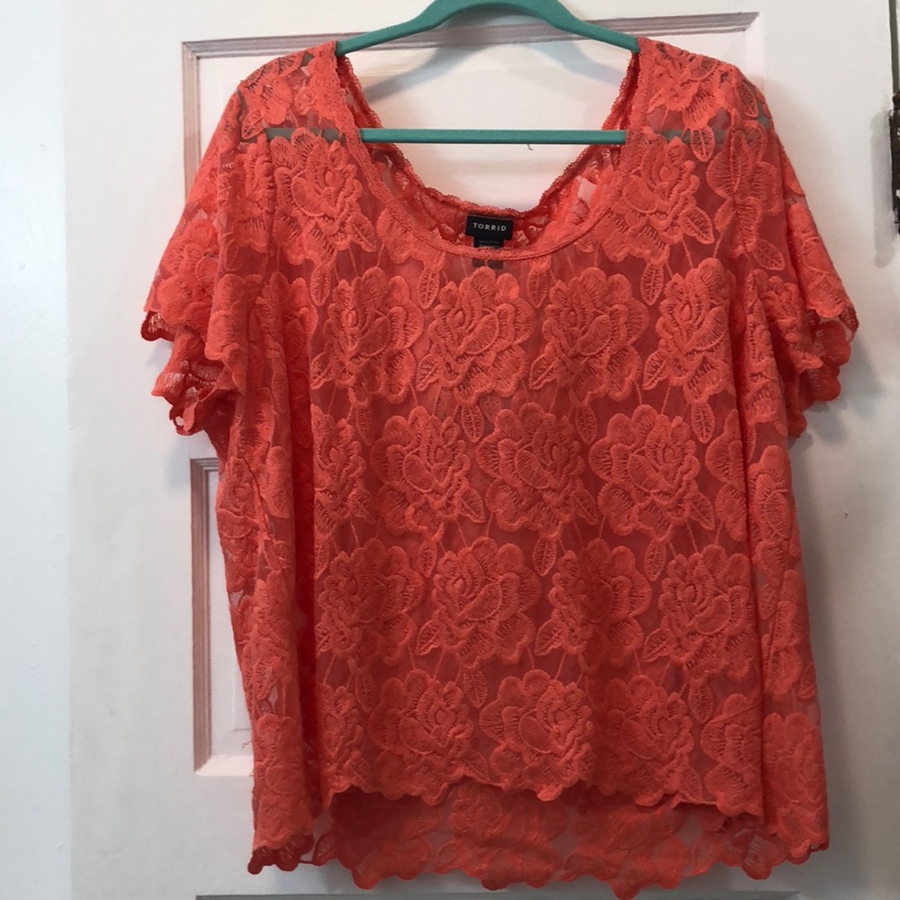 Floral crop top